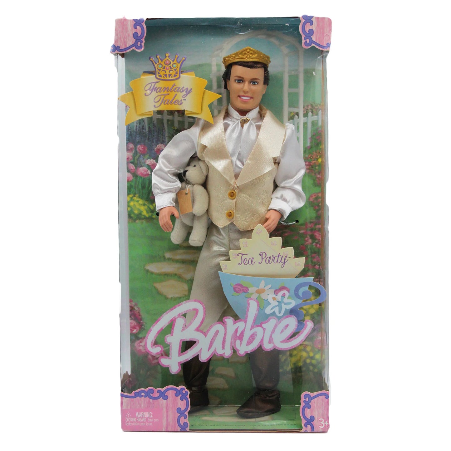 Barbie Princess and the pauper Dominick 2004 tea party / fantasy tales Ken doll NEW