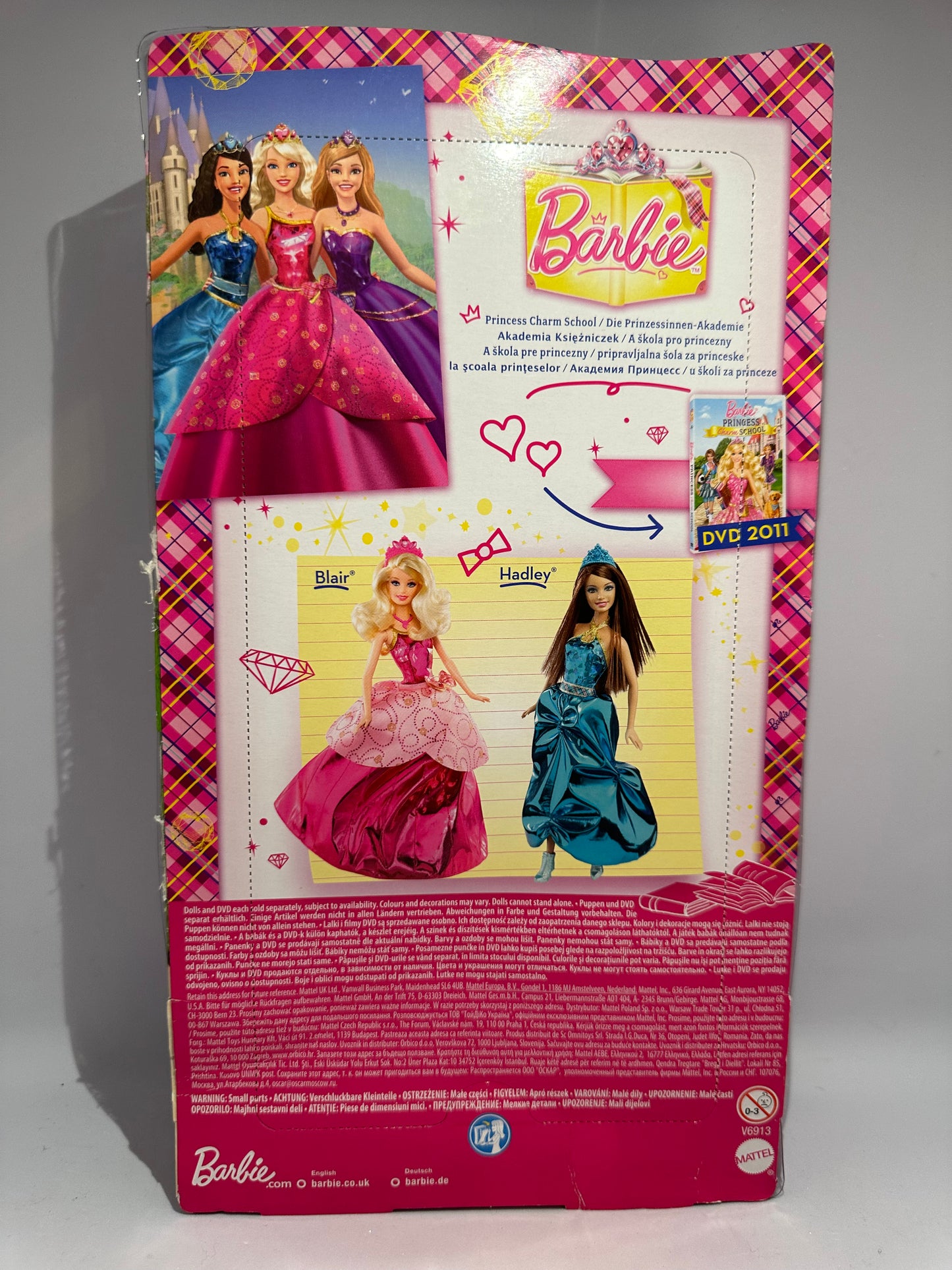 Barbie princess charm school 2011 Delancy