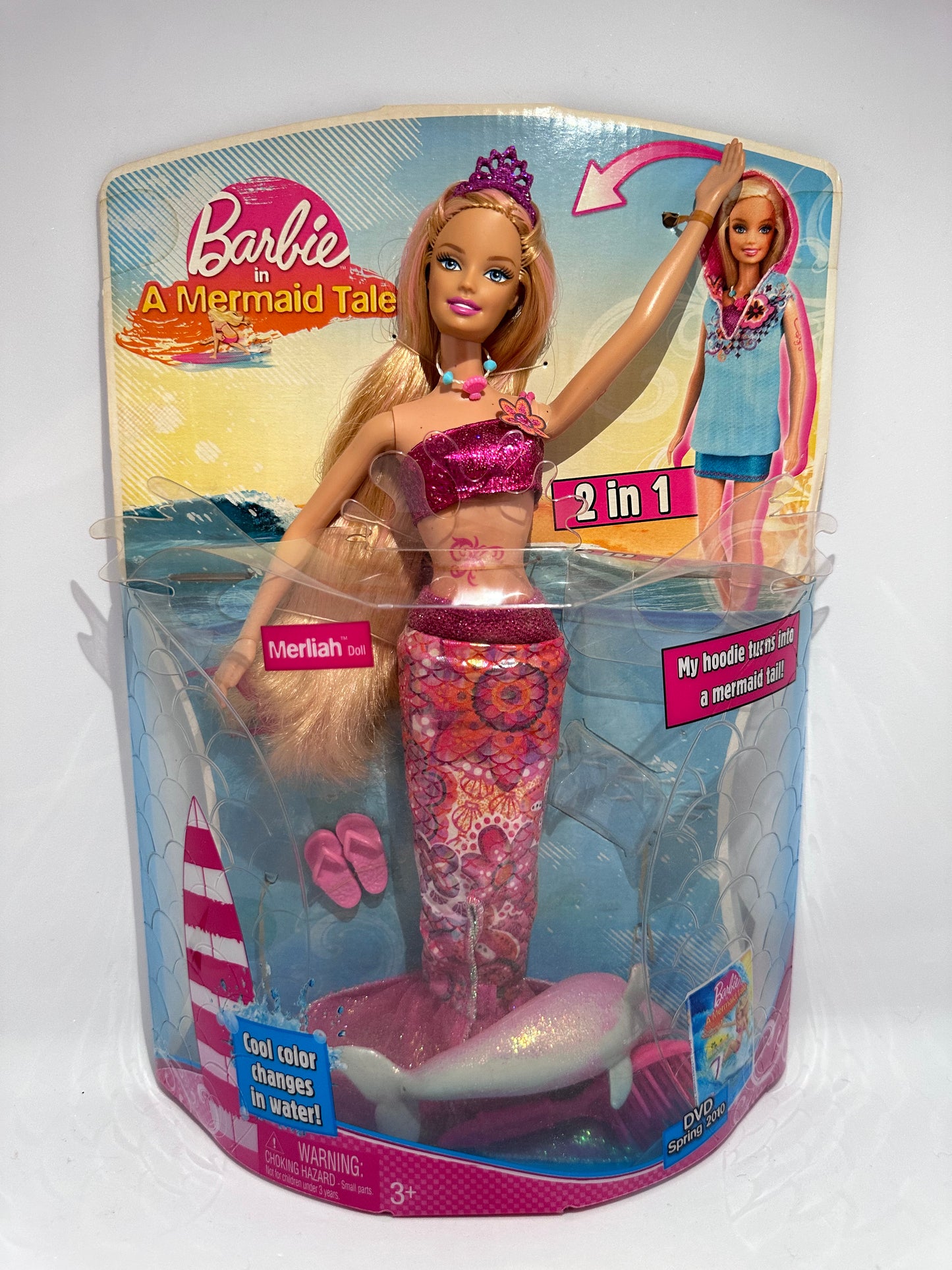 Barbie in a mermaid tale Merliah first edition rare 2010