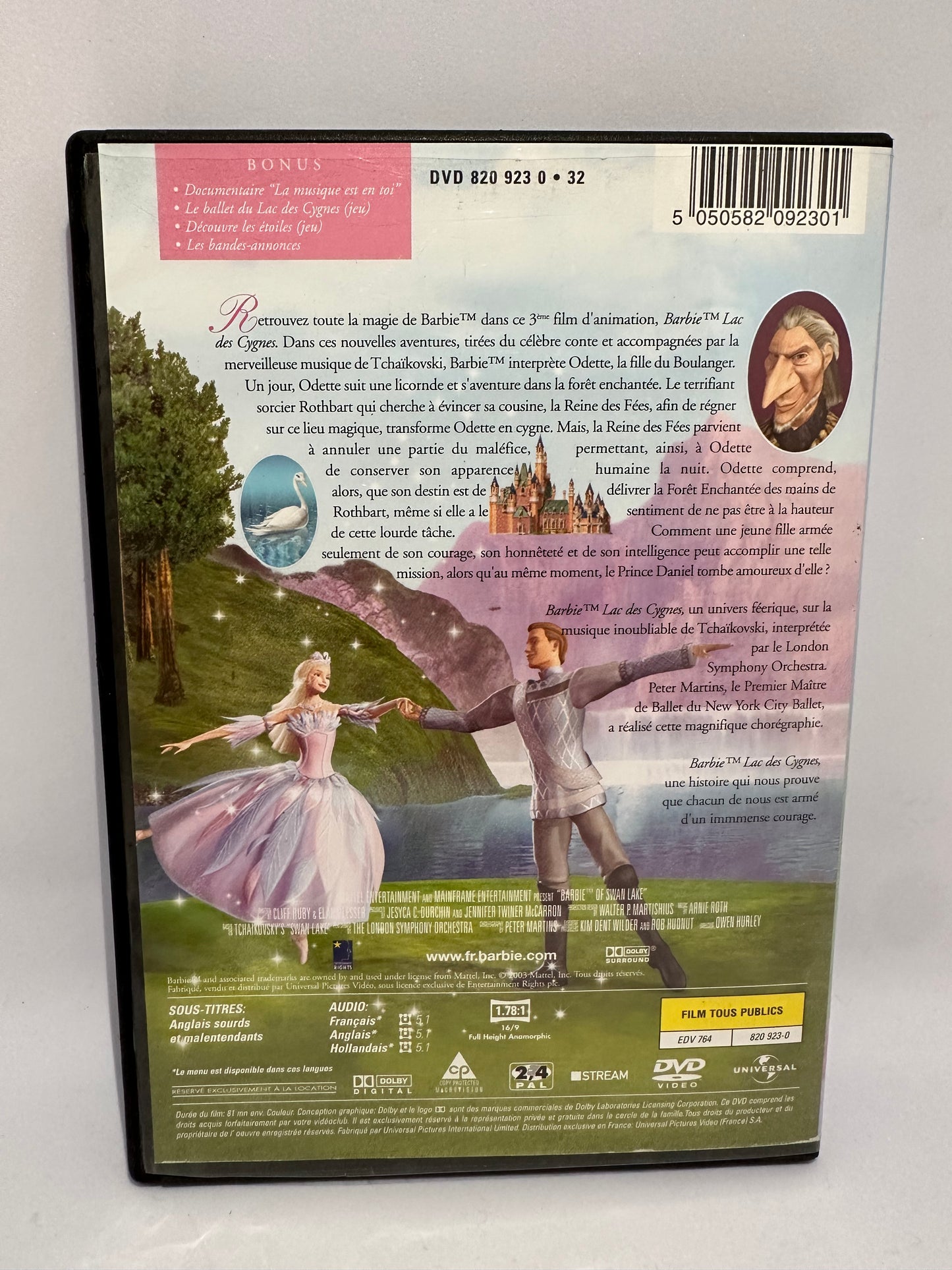 Barbie DVD’s from 2001-2014