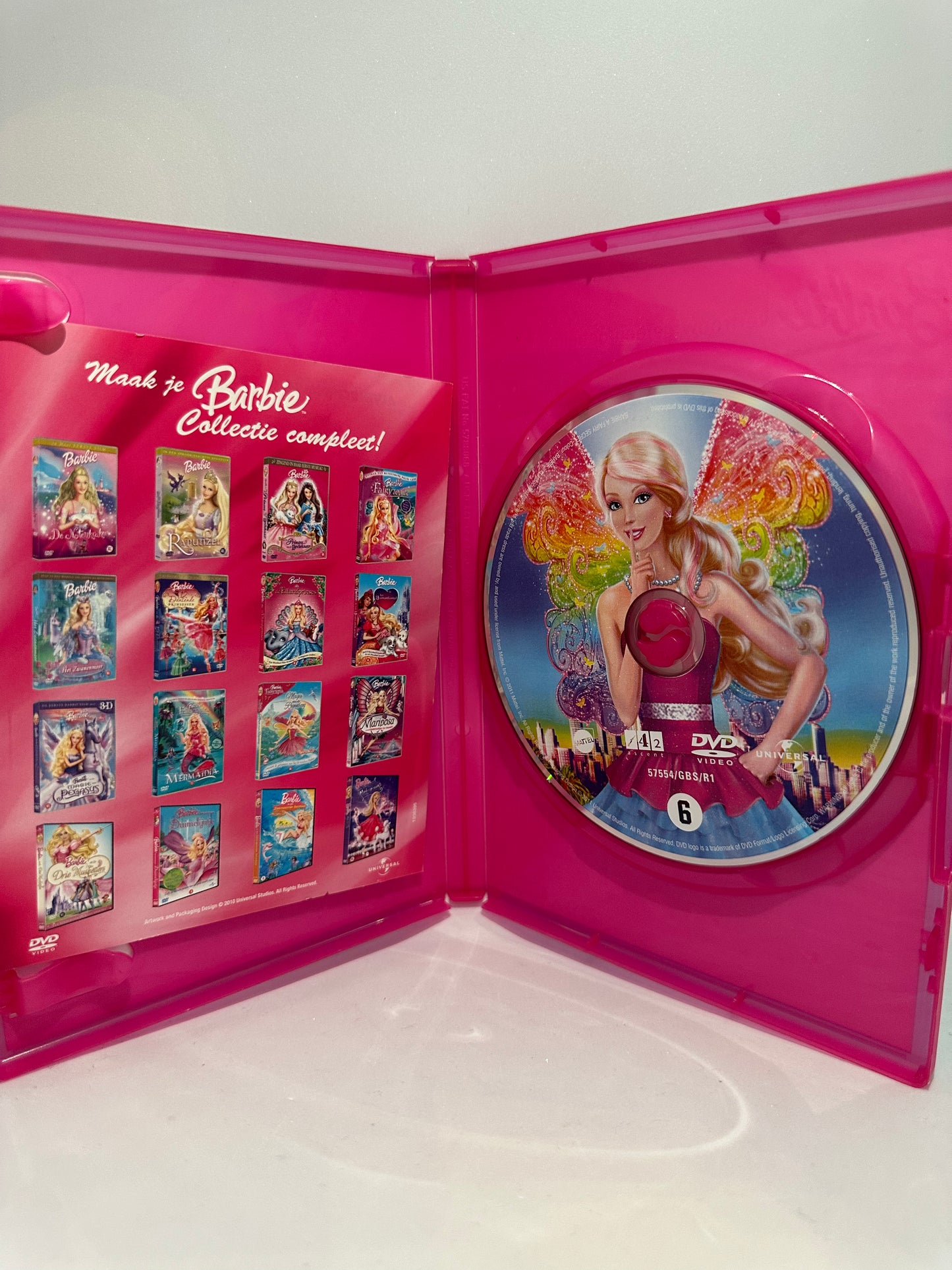 Barbie DVD’s from 2001-2014