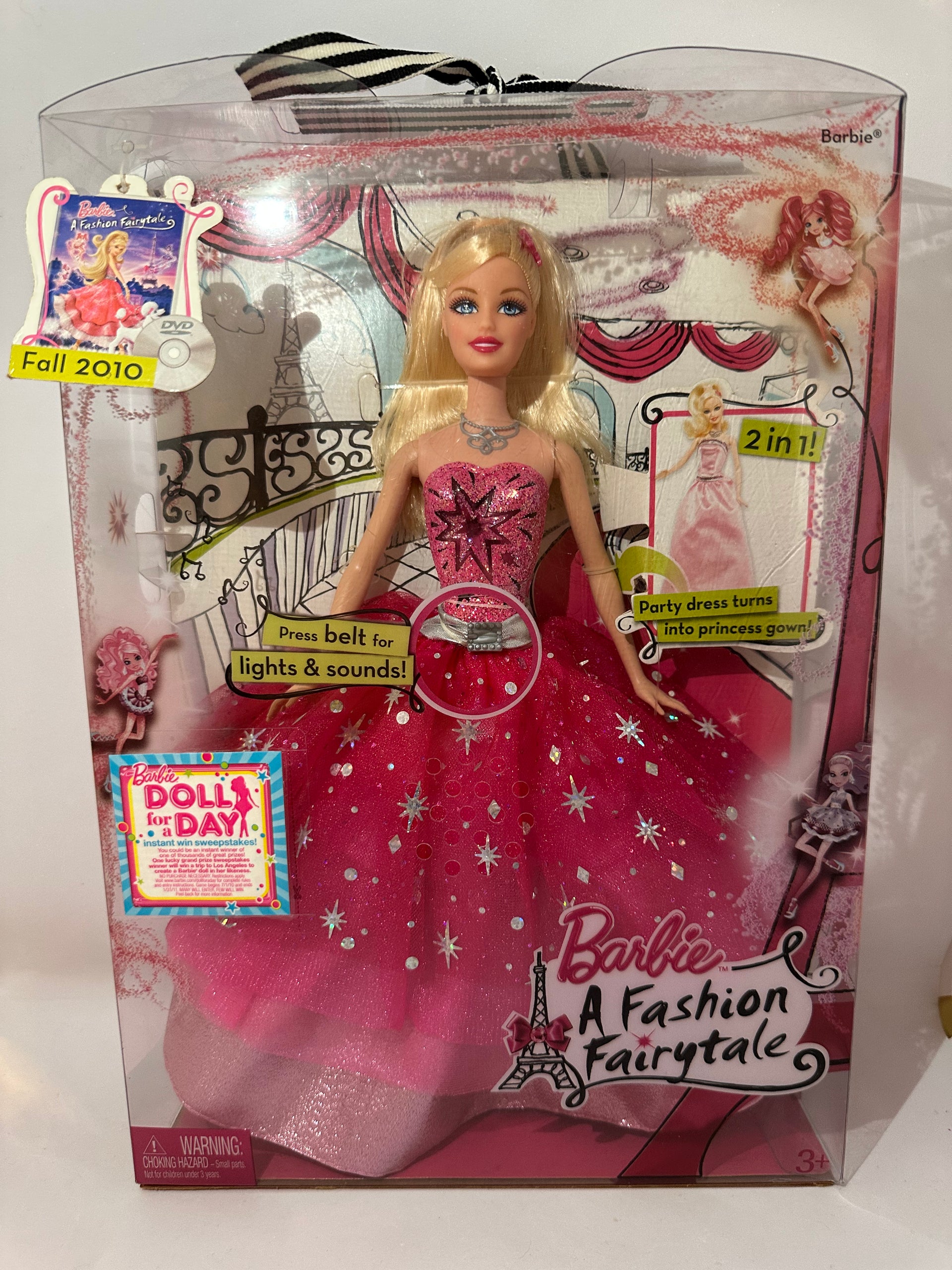 Barbie a fashion fairytale 2010 – collectible dolls shop