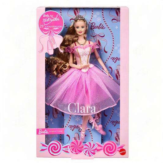Barbie Nutcracker Clara 25th anniversary doll 2026 reproduction