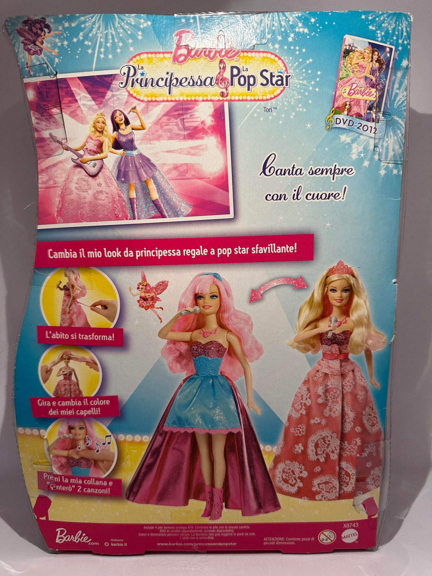 Barbie princess and the popstar Tori 2012