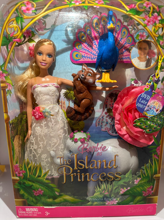 Barbie island princess Rosella with animal friends set 2007